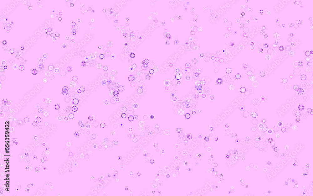 Light Purple, Pink vector template with circles. Light Purple, Pink vector template with circles.