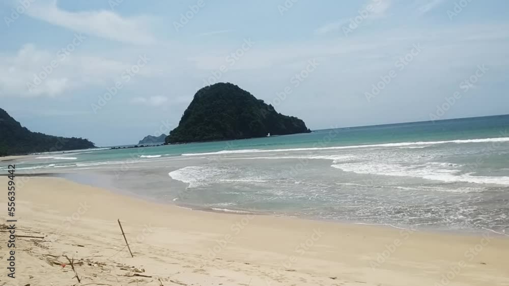 Red Island Beach Banyuwangi is a beach that has waves that are in great demand by tourists, usually used for surfing competitions Red Island Beach Banyuwangi is a beach that has waves that are in great demand by tourists, usually used for surfing competitions