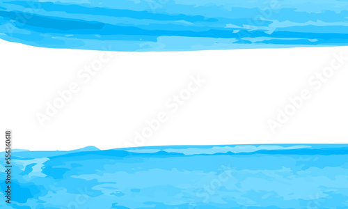 abstract watercolor blue background with place for your text