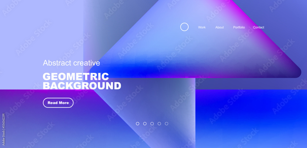 Triangles with fluid colors geometric abstract background. Techno or business concept, pattern for wallpaper, banner, background, landing page Triangles with fluid colors geometric abstract background. Techno or business concept, pattern for wallpaper, banner, background, landing page