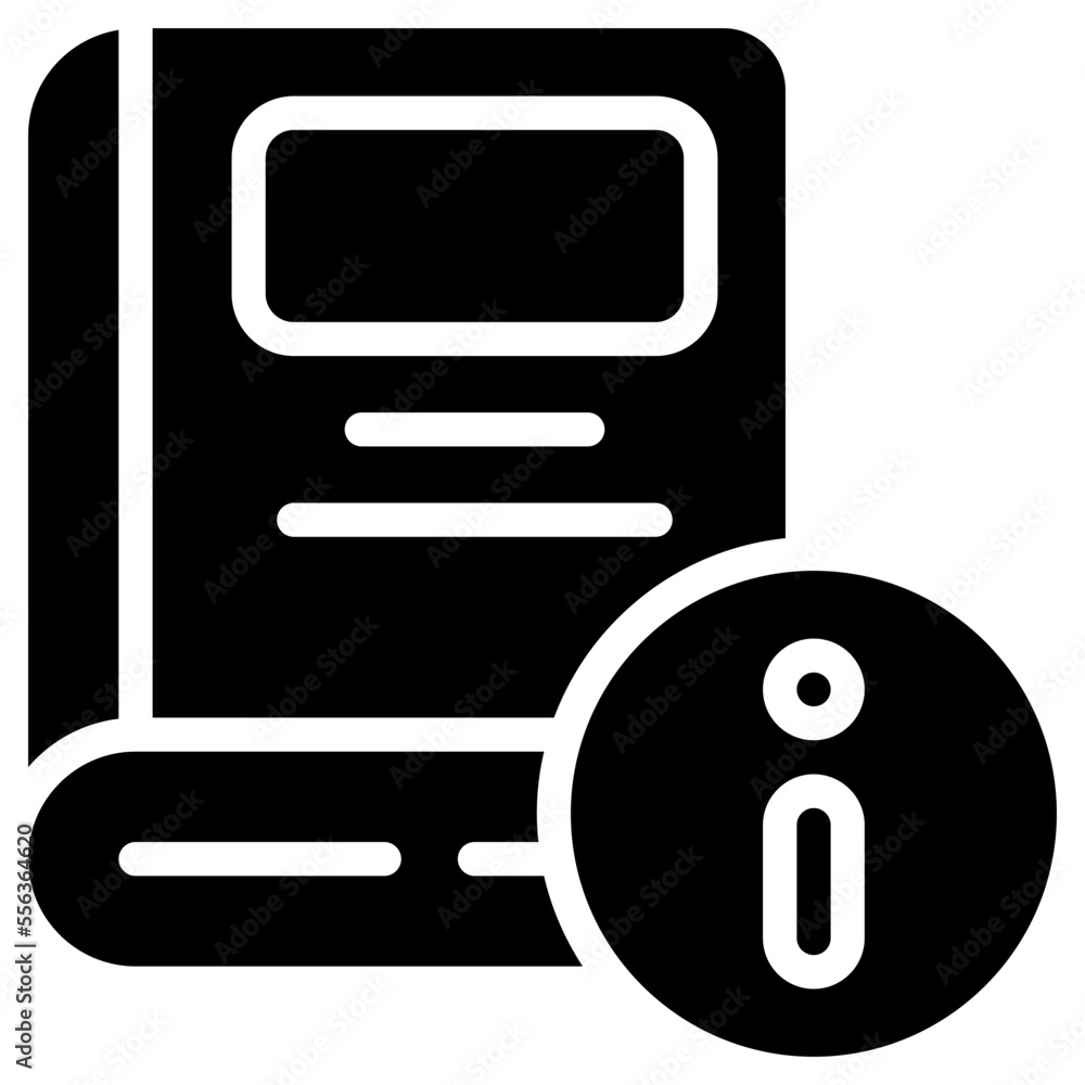 information glyph icon