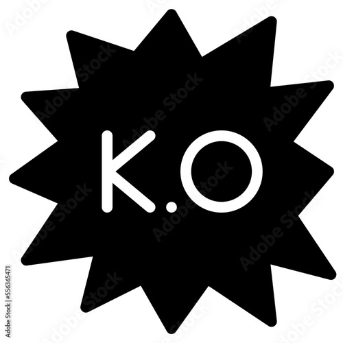 ko glyph icon