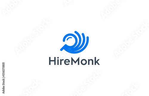 magnifier logo design templates