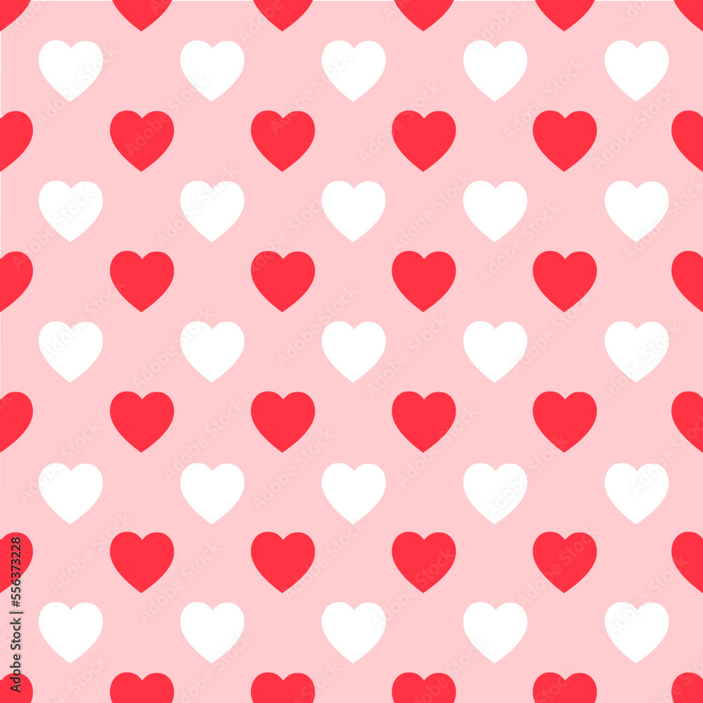 Free vector heart pattern lover pink background Free vector heart pattern lover pink background
