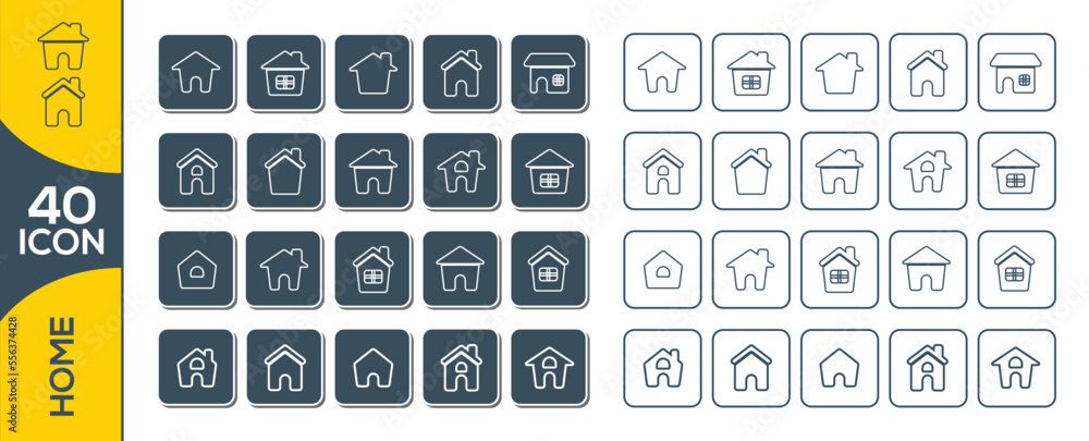 HOME ICON SET DESIGN HOME ICON SET DESIGN