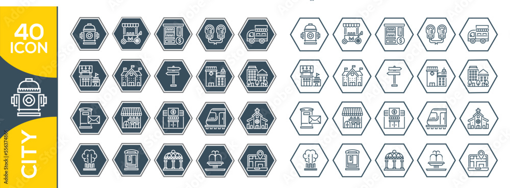 CITY ICON SET DESIGN CITY ICON SET DESIGN
