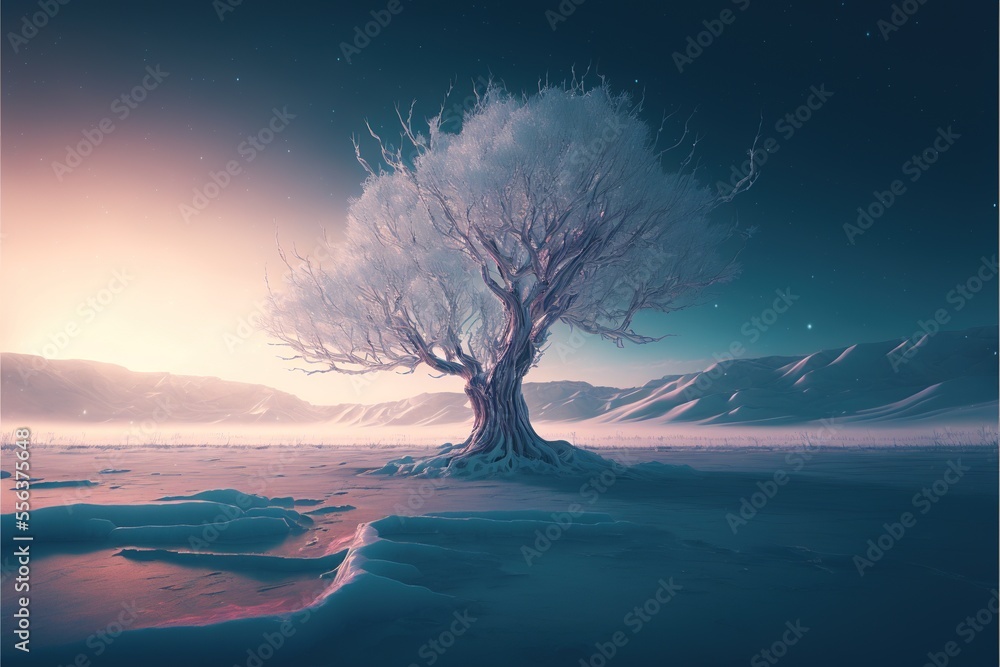 Digital illustration about a tree. Digital illustration about a tree.