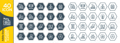 RUNNING ELEMENT ICON SET DESIGN 