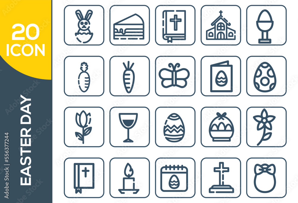 easterday icon set design easterday icon set design