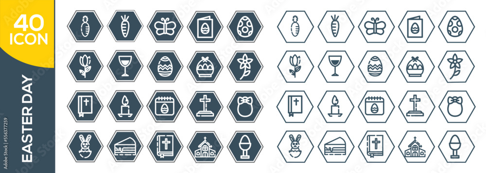 easterday icon set design easterday icon set design