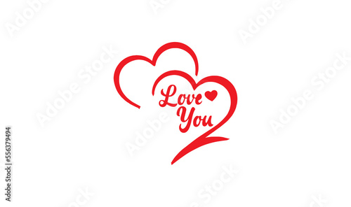 Happy valentine s day love  logo design Vectors   Illustrations  vector eps art
