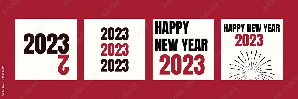 Happy New Year 2023 Banner or flayer design Happy New Year 2023 Banner or flayer design