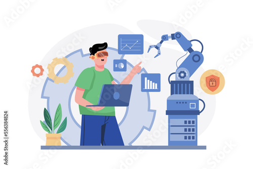 Wallpaper Mural Machine Operating With VR Technologies Torontodigital.ca