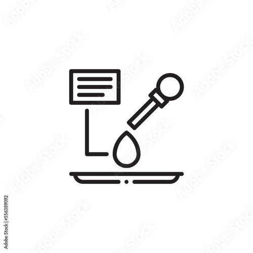 Blood Type Test Icon