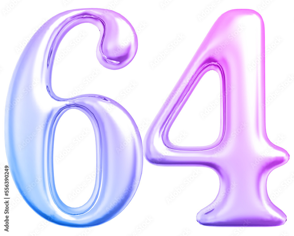 3d gradient number 64 3d gradient number 64