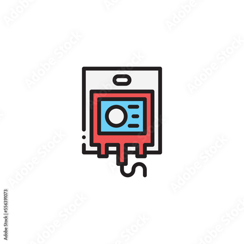 Blood Bag Icon