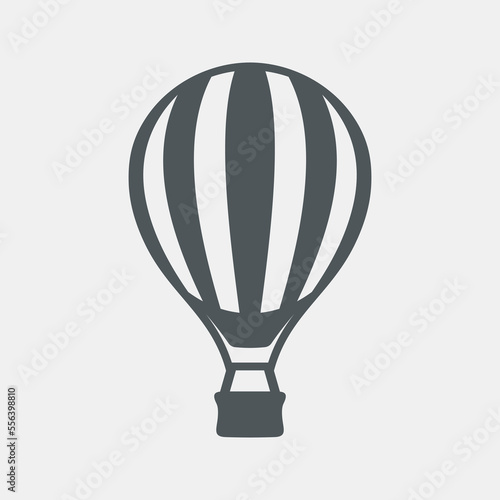 Hot Air balloon quality vector illustration cut