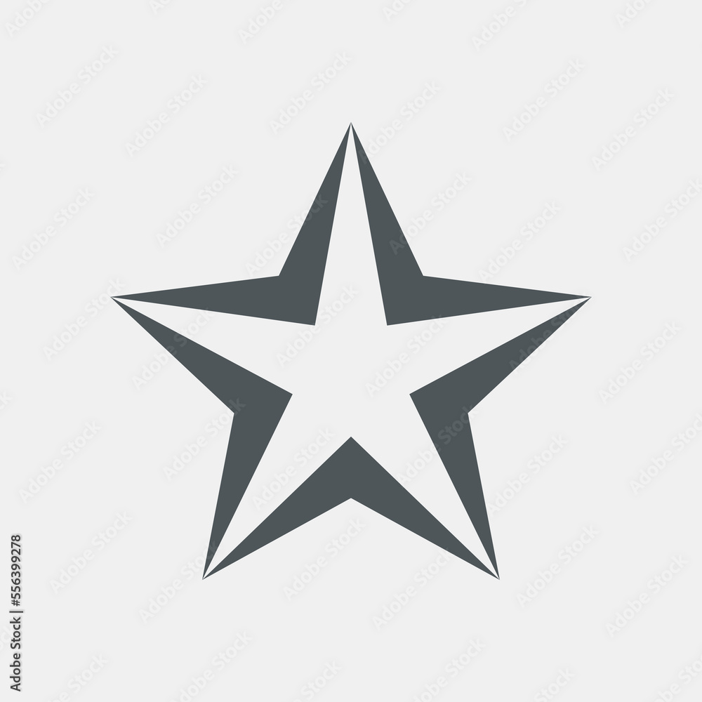 Star Classic rating icon web quality vector illustration cut Star Classic rating icon web quality vector illustration cut