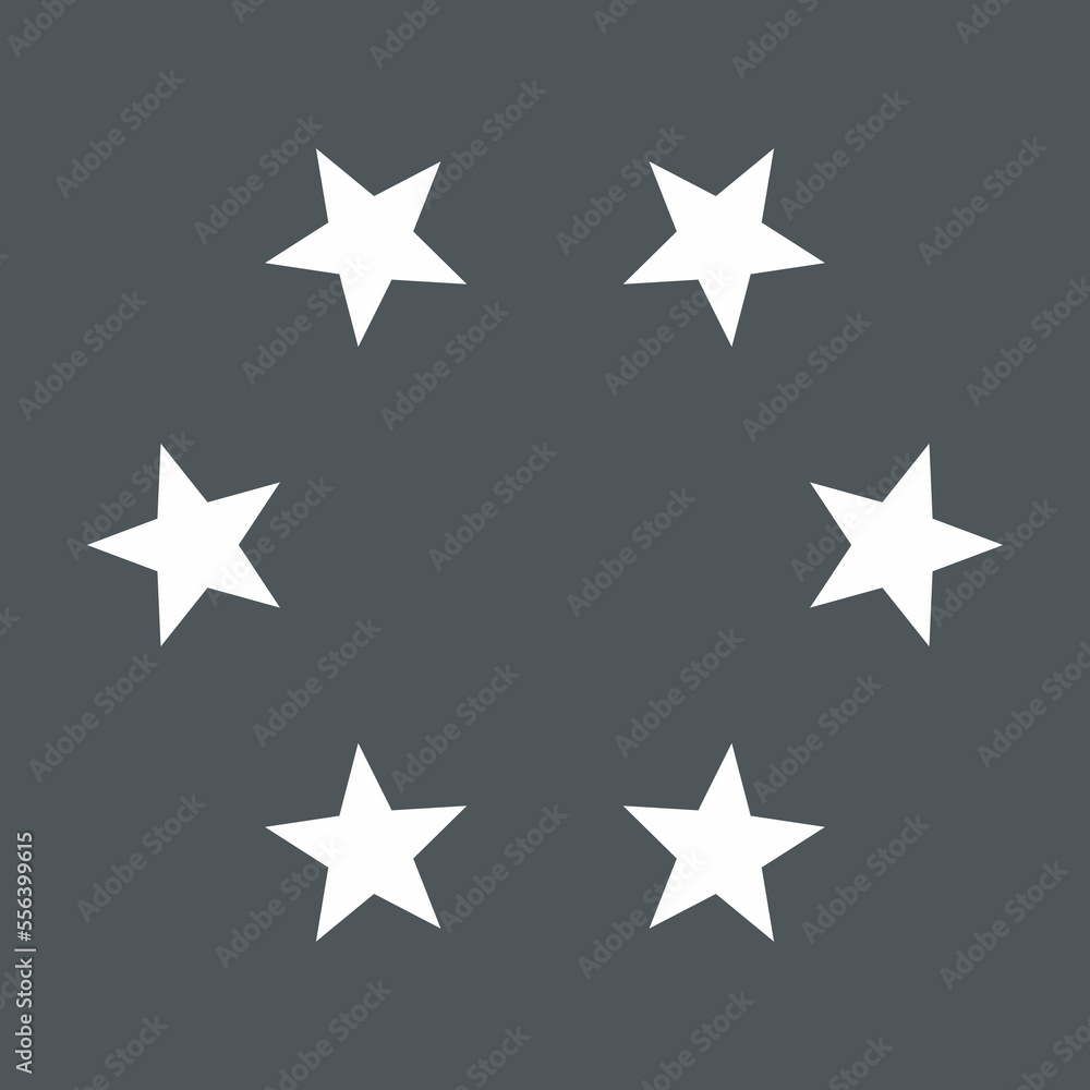 Frame Stars circle quality vector illustration cut Frame Stars circle quality vector illustration cut