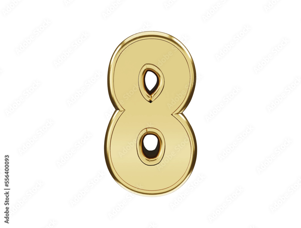 Number letter text effect vector illustration Number letter text effect vector illustration