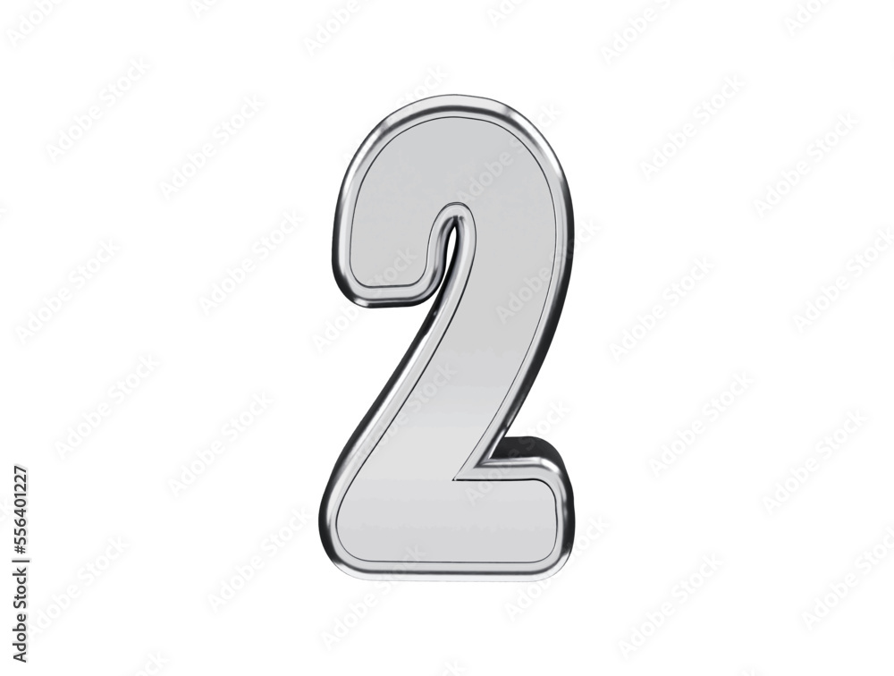 Number letter text effect vector illustration Number letter text effect vector illustration