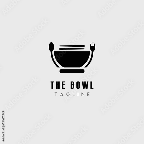 the bowl logo vector illustration design for use brand icon sign © pramzstadobe