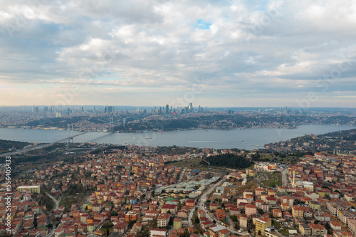 Bosphorus Bridge or 15 July Martyr Bridge is visible on the background.