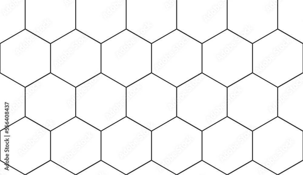Cube, hexagon pattern background. Seamless geometric pattern. Vector tile, line wallpaper. Cubic hexagon texture. Rhombus mesh, white background. EPS 10. Cube, hexagon pattern background. Seamless geometric pattern. Vector tile, line wallpaper. Cubic hexagon texture. Rhombus mesh, white background. EPS 10.
