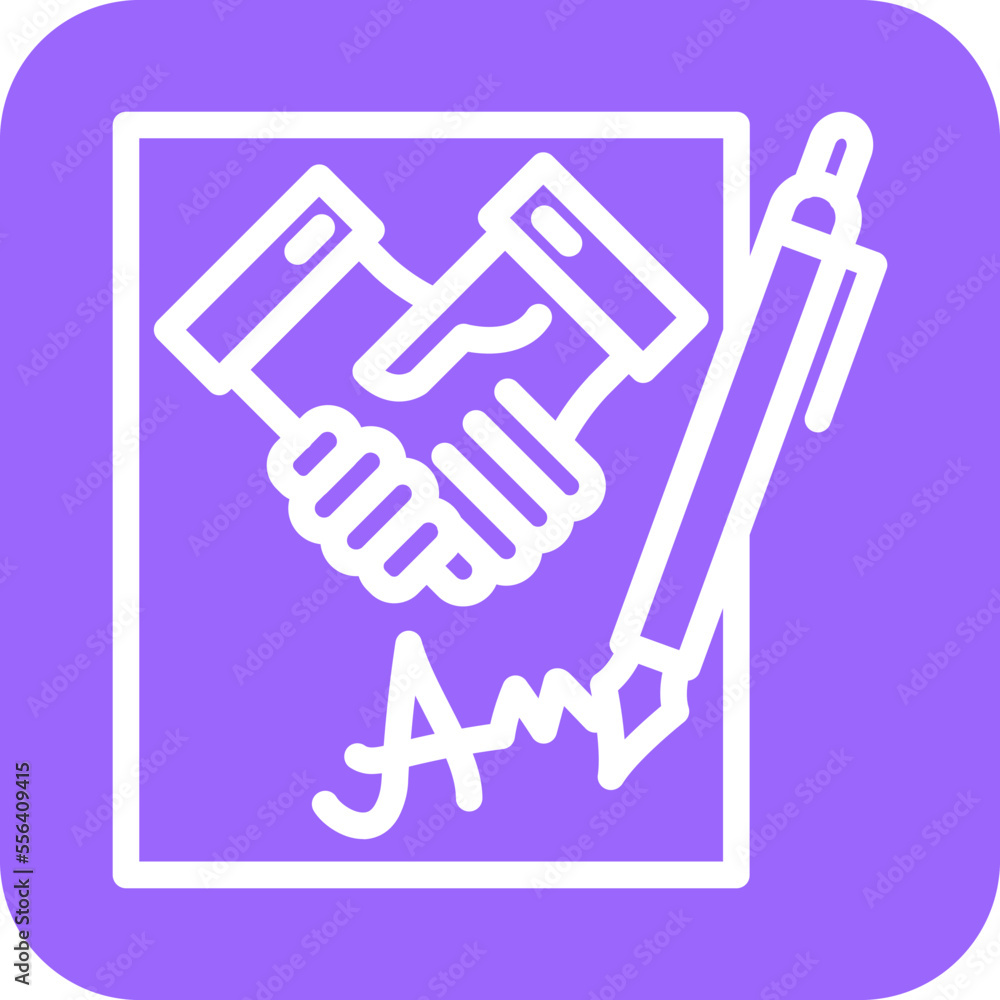 Agreement Icon Style Agreement Icon Style
