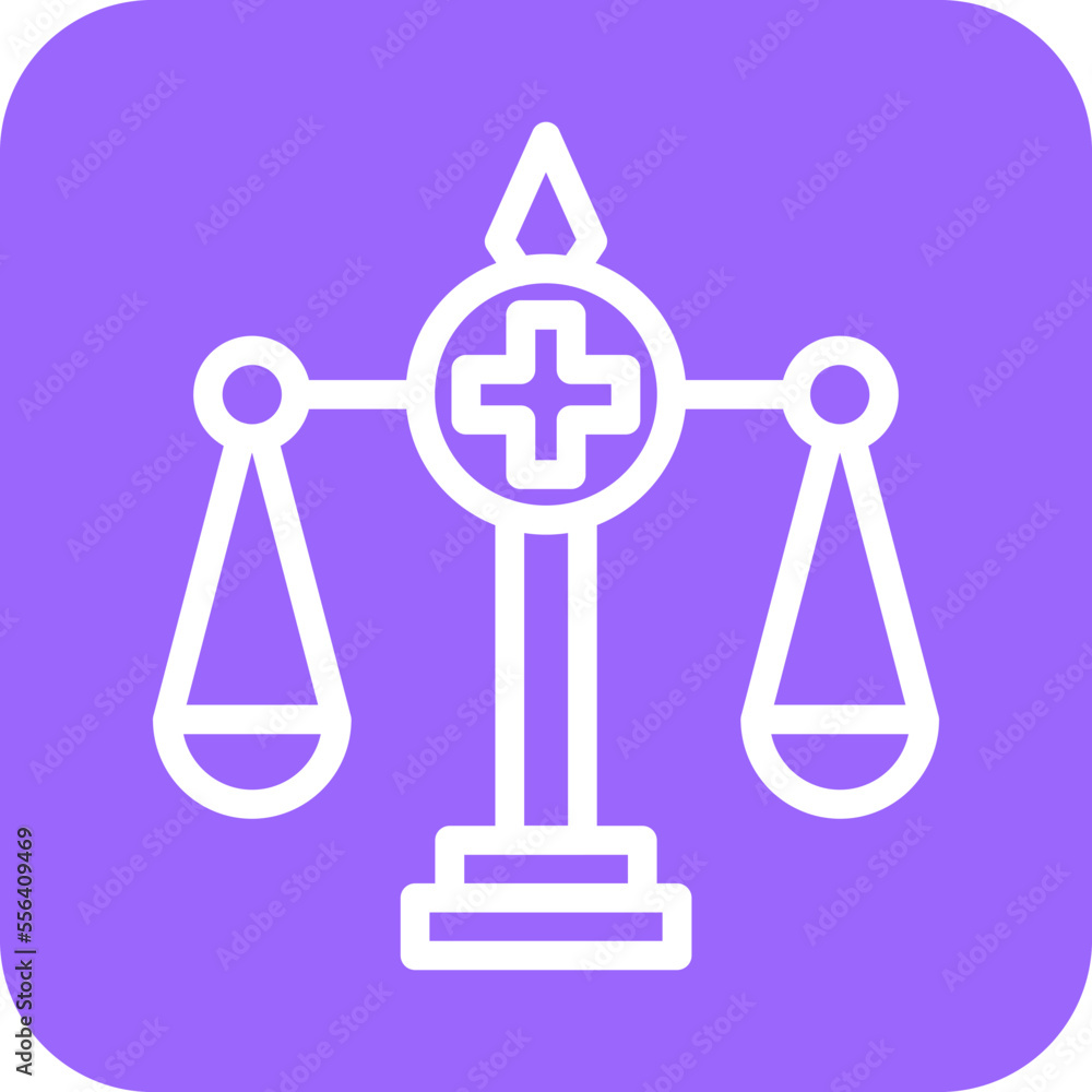 Health Law Icon Style Health Law Icon Style