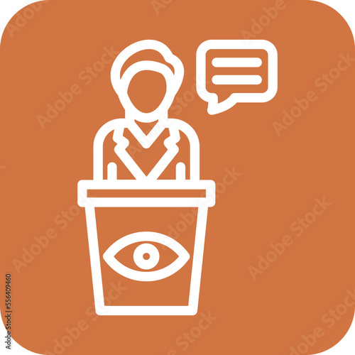 Eye Witness Icon Style