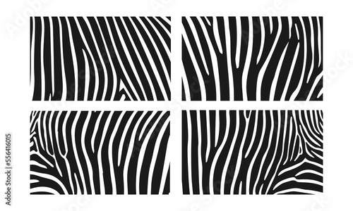 Zebra print texture