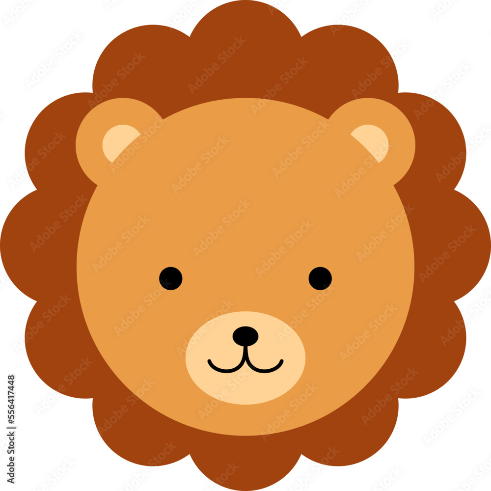 Cute Head Animal Vector Cute Head Animal Vector
