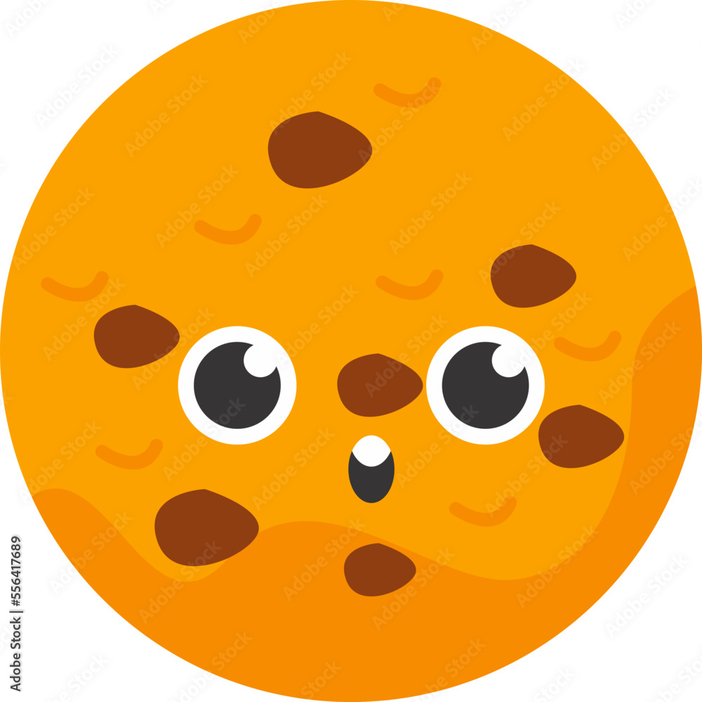 Fototapeta premium Cute Food Character Vector