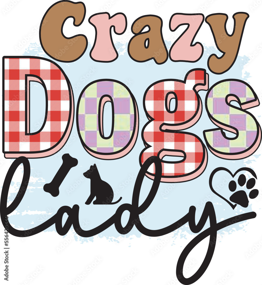Obraz premium Dog Sublimation Design