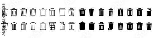 Recycling icon vector. Ecology illustration sign. Trash symbol or logo.