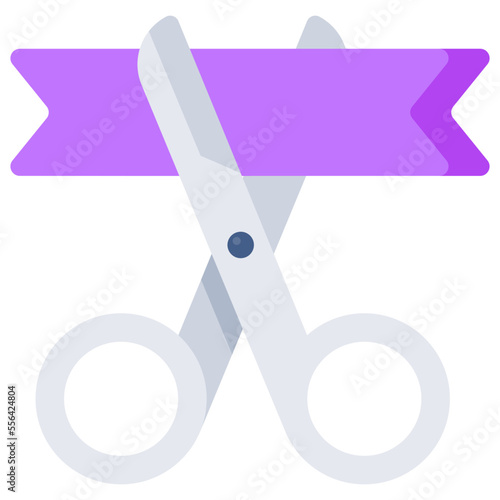 Modern design icon of inauguration 