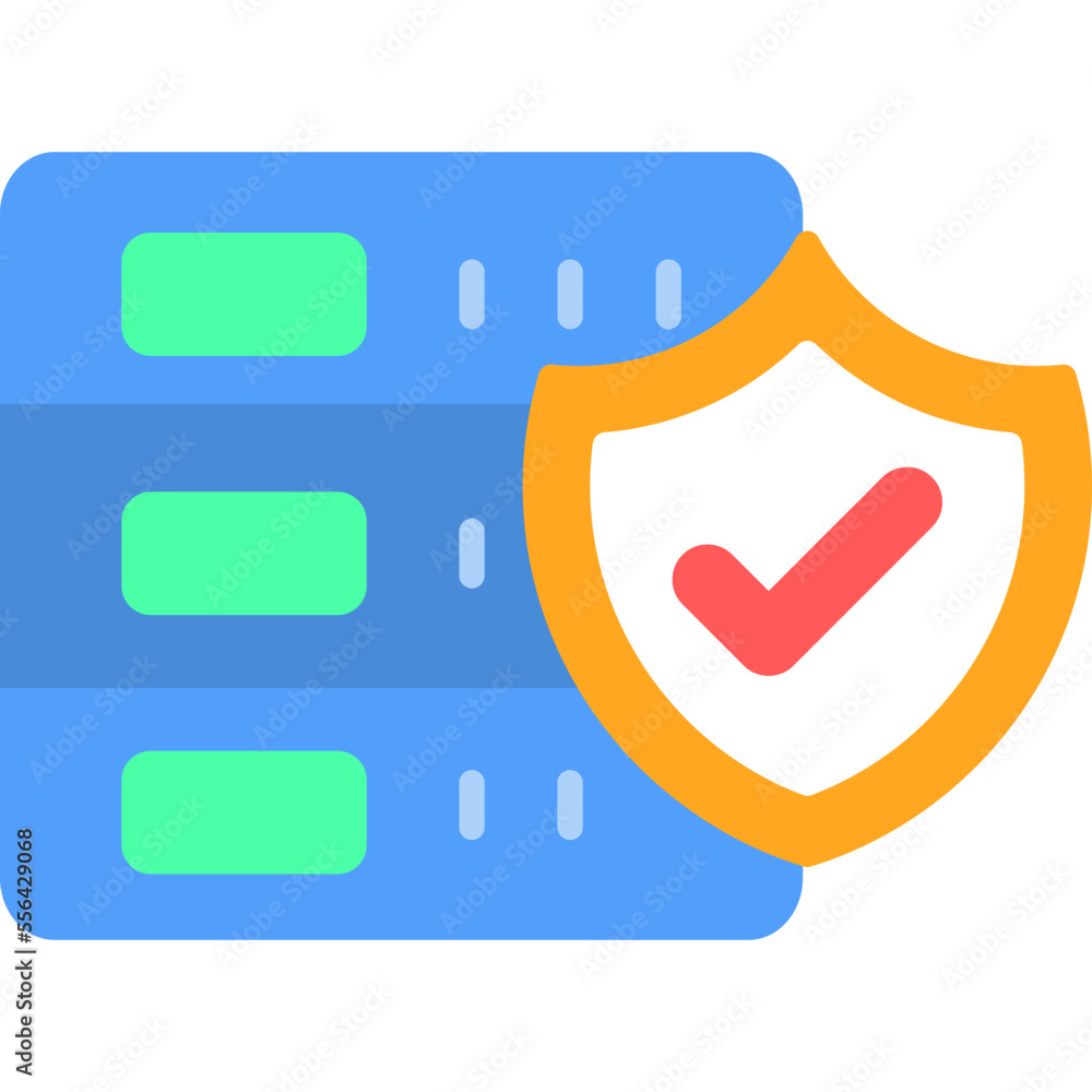 Database Security Icon Database Security Icon