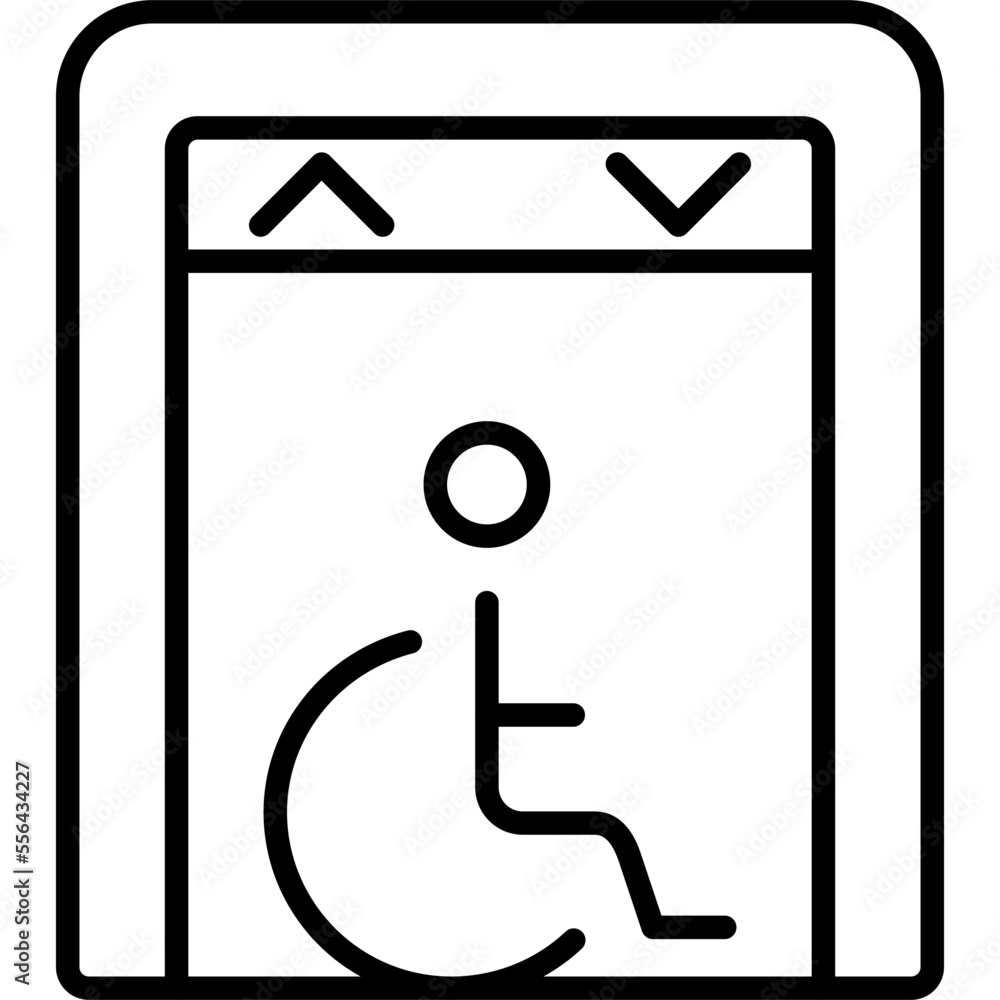 Disabled Sign Icon Disabled Sign Icon