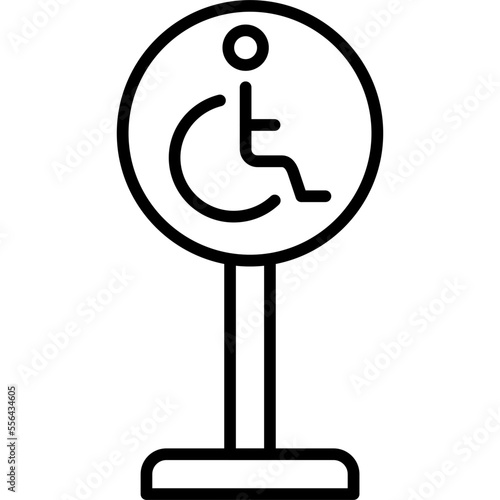 Disabled Sign Icon