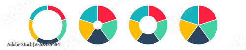 Free Download Infographic elements. Diagram progress bar. Flat vector process timeline set. - GFXLoad