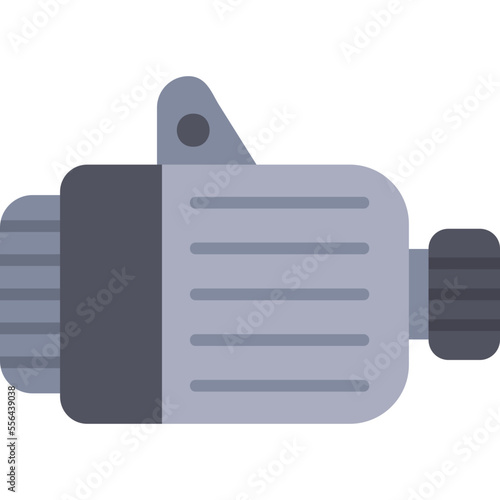 Canvas Print Dynamo Icon