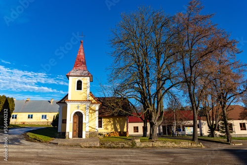 Little church in a czech village.