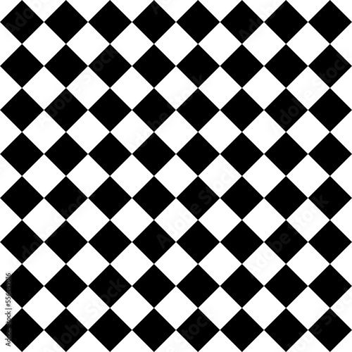 black and white seamless pattern with square pattern