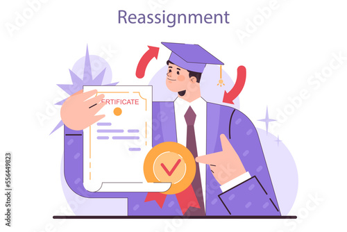 Reassignment. Effective business and financial review in conditions