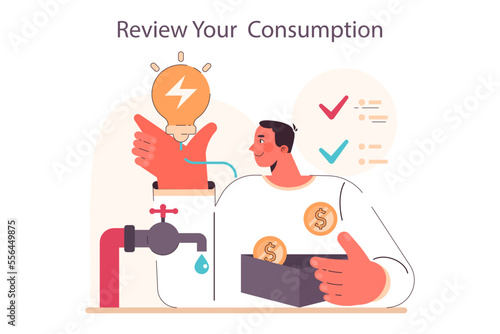 How to get through a recession. Consumption review as a risk management