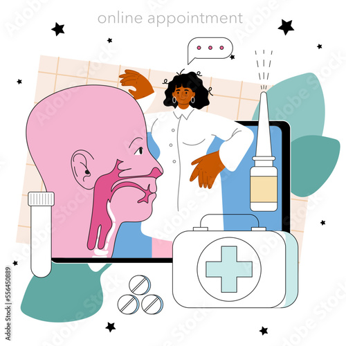 Pulmonologist online service or platform. Pulmonary system
