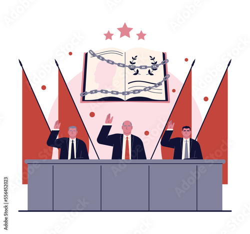 One-party dictatorship political regime where single political party