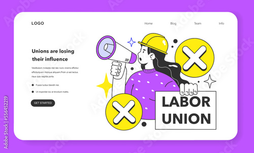 Unions are losing their influence. Unemployment under 5 percent.