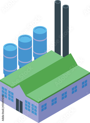 Lobbyist factory icon isometric vector. Pr business. Deal promote